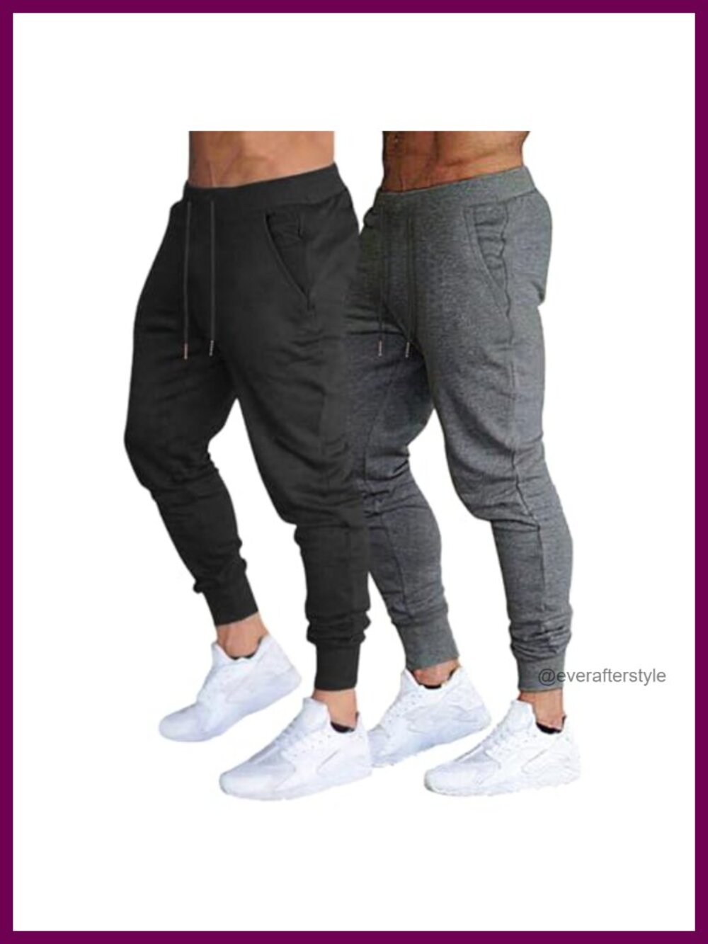 Men's Slim Fit Joggers Sweatpants Athletic Workout Running Pants